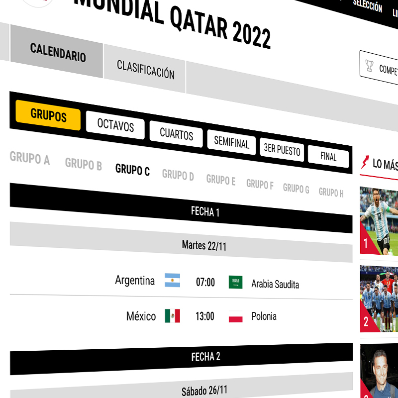 Calendario de partidos de Copa América 2023, Fechas y Horarios Bolavip